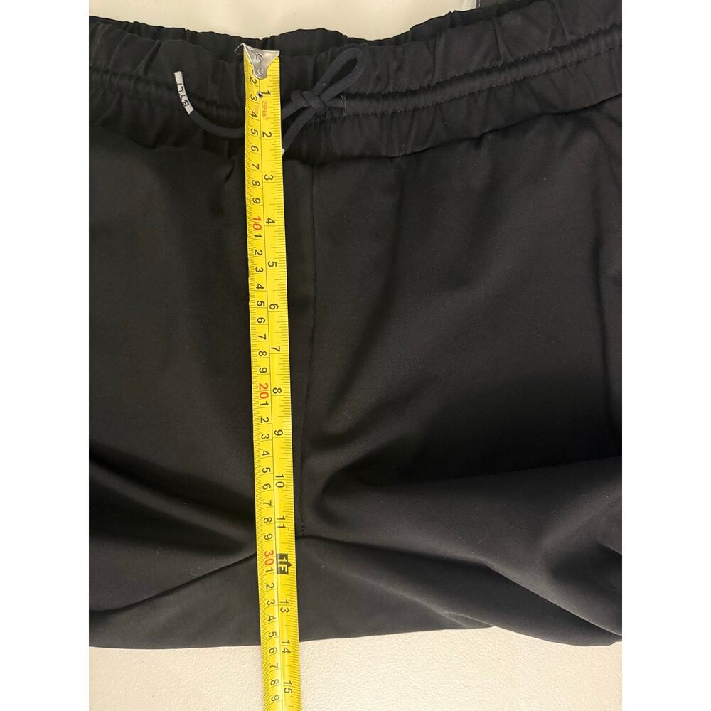 BYLT Active Jogger Pants Black Size L Relaxed Tapered Fit Side Zip Pocket - Picture 11 of 13